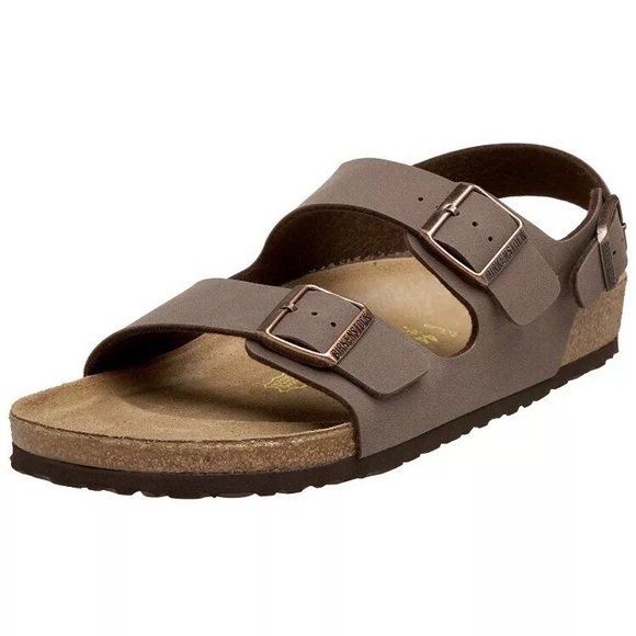 Birkemstock Leather Milano Mocha Unisex. - Picture 1 of 7